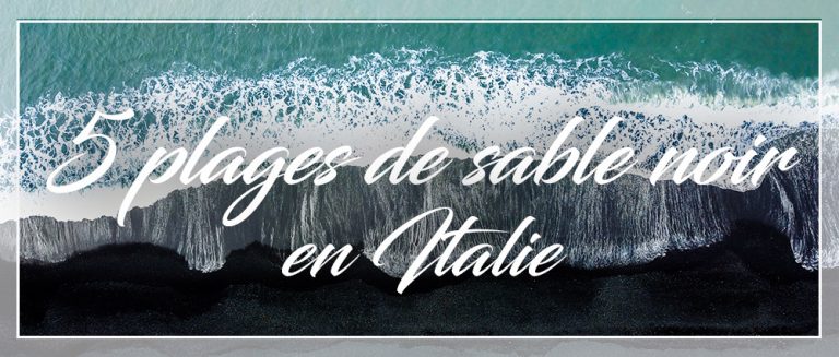 plage sable noir