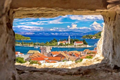croatie depuis rempart