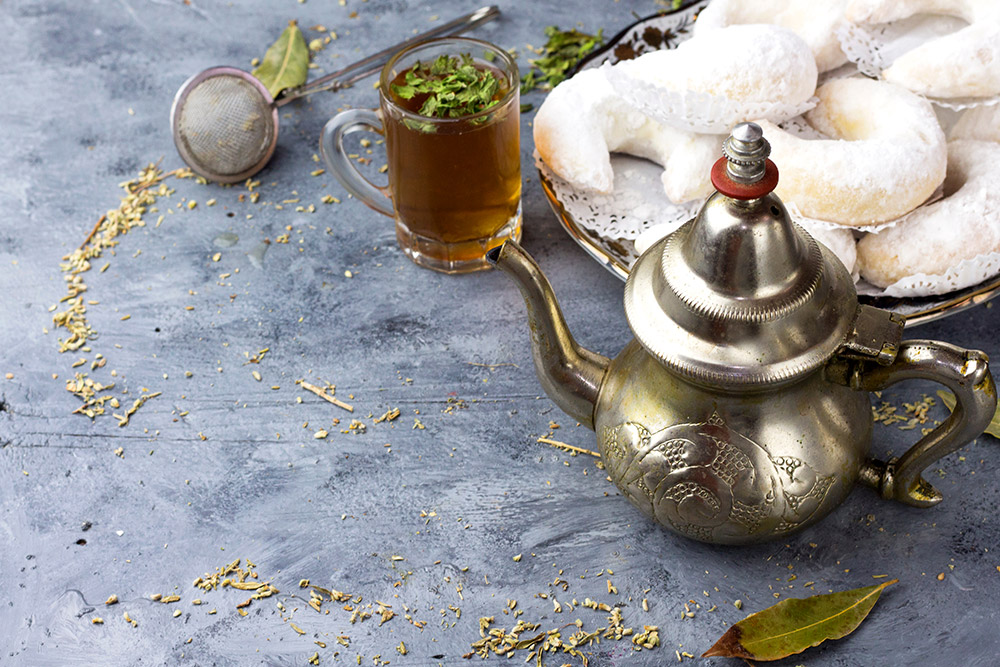 thé à la menthe